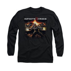 Infinite Crisis Shirt Batman Long Sleeve Black Tee T-Shirt