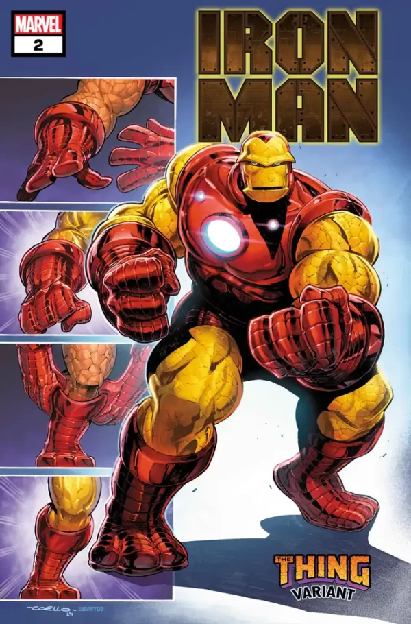 Iron Man #2 (Iban Coello the Thing Variant)