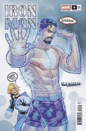 Iron Man #6 (Elizabeth Torque Invisible Variant)