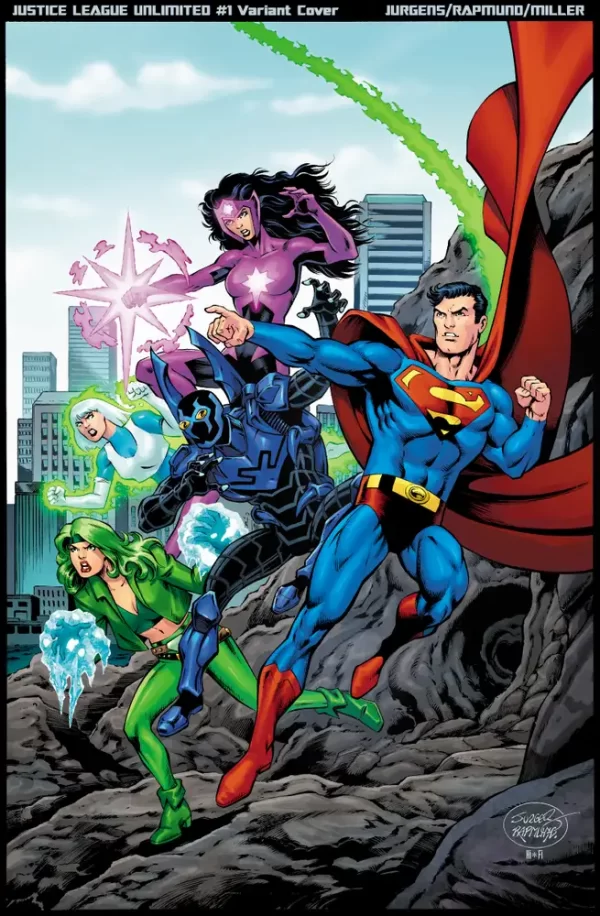 Justice League Unlimited #5 (Cover F - Inc 1:25 Dan Jurgens Card Stock Variant)