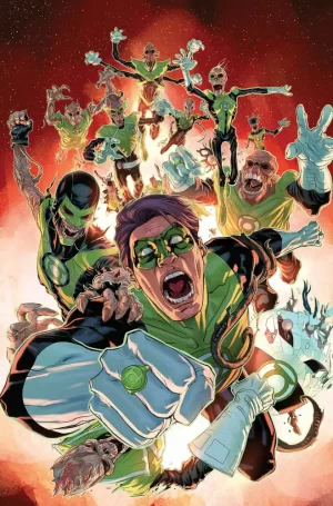 Knight Terrors Green Lantern #1 (of 2) (Cover E - 1:25 Pete Woods Card Stock Variant)