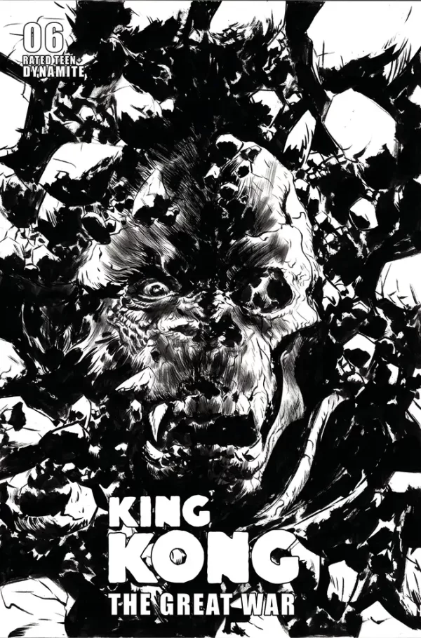 Kong Great War #6 (Cover D - (Retailer 10 Copy Incentive Variant) Lee Line Art)