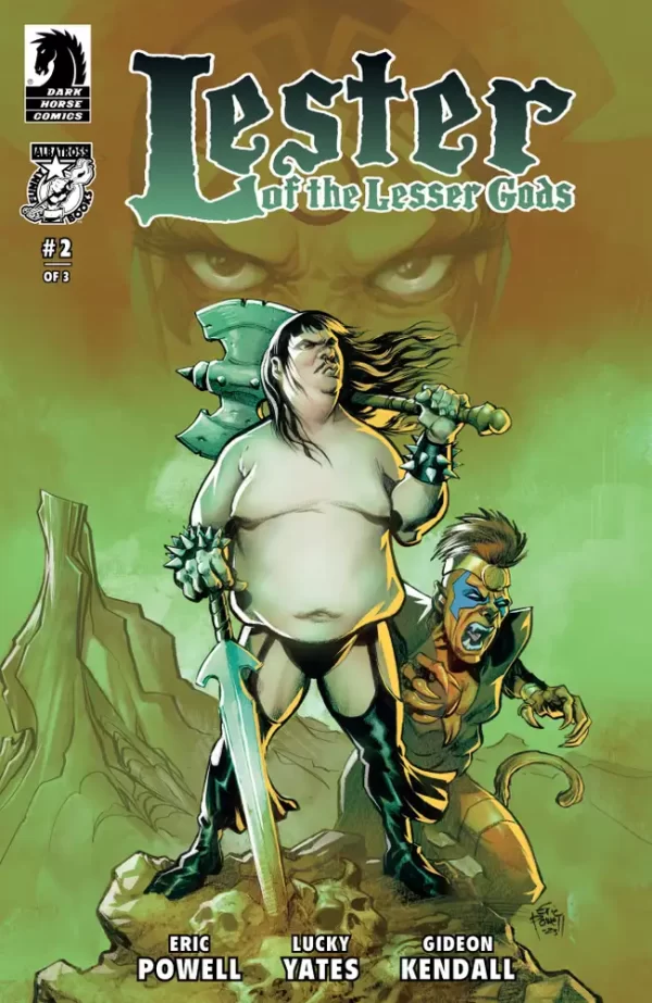 Lester of the Lesser Gods #2 (Eric Powell Variant Cover)