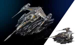 Mando's N-1 Starfighter Star Wars Statues