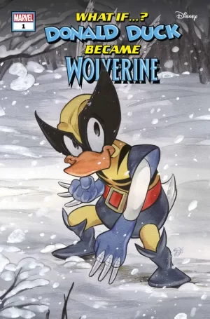 Marvel Disney What if Donald Duck Became Wolverine #1 Momoko