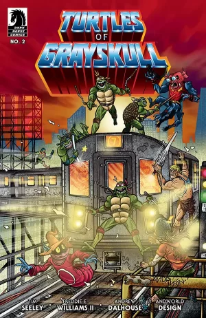 Masters of the Universe/TMNT: Turtles of Grayskull #2 (David Rubín Variant Cover)