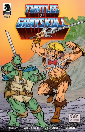 Masters of the Universe/Teenage Mutant Ninja Turtles: Turtles of Grayskull #1 (Stan Sakai Variant Cover)