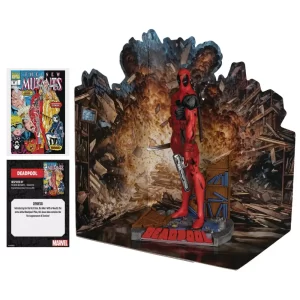 McFarlane Marvel Wave 1 New Mutants #98 Deadpool 1/10 Scale Figure