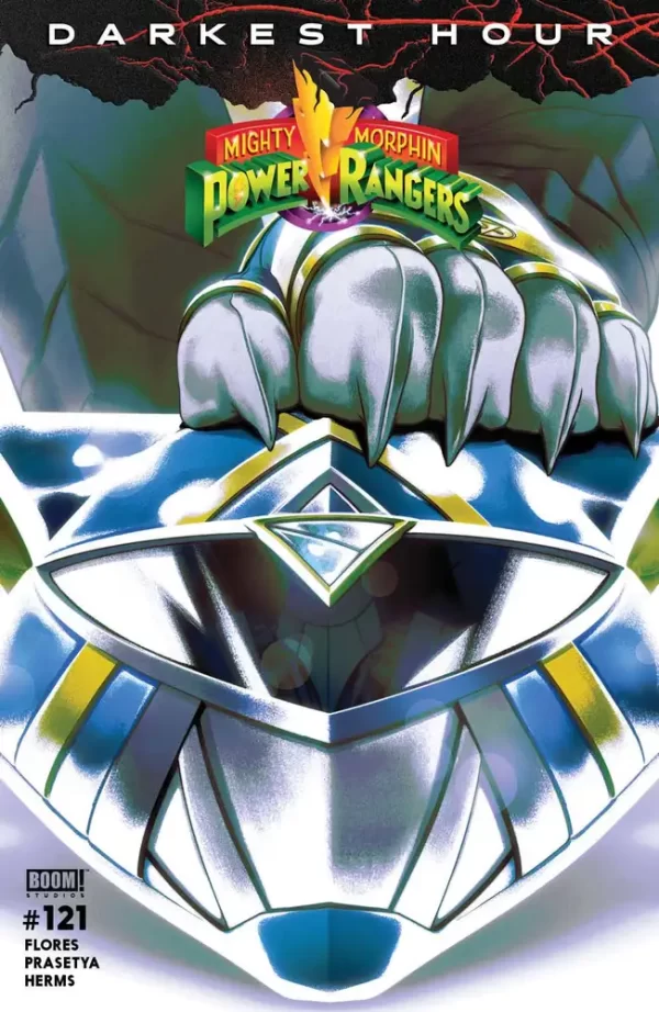 Mighty Morphin Power Rangers #121 (Cover C - Helmet Variant) Montes