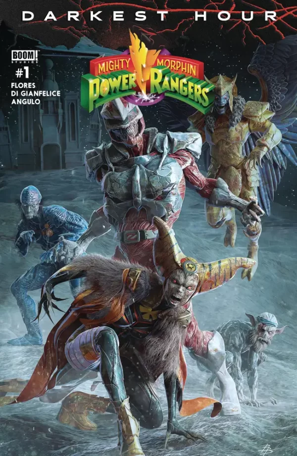 Mighty Morphin Power Rangers Darkest Hour #1 (Cover C - Dark Grid Barends)