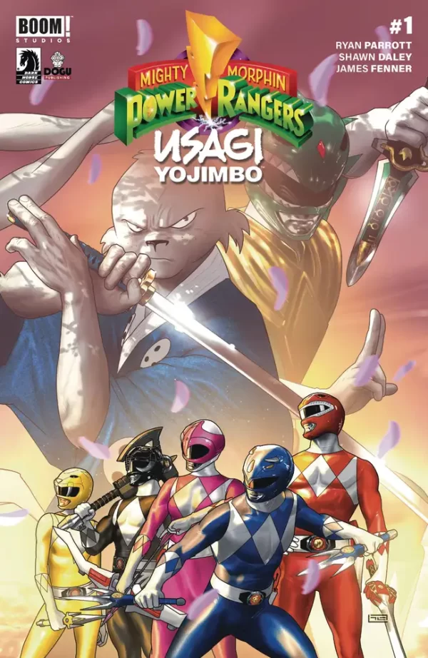 Mighty Morphin Power Rangers Usagi Yojimbo #1 (Cover A - Clarke)