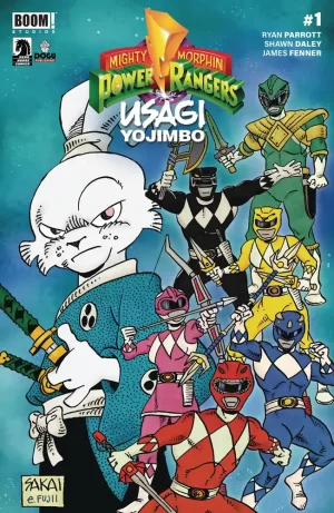 Mighty Morphin Power Rangers Usagi Yojimbo #1 (Cover B - Sakai)