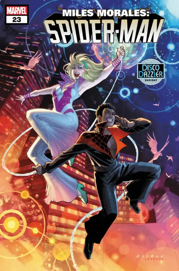 Miles Morales Spider-Man #23 (Karen Darboe Disco Dazzler Variant)