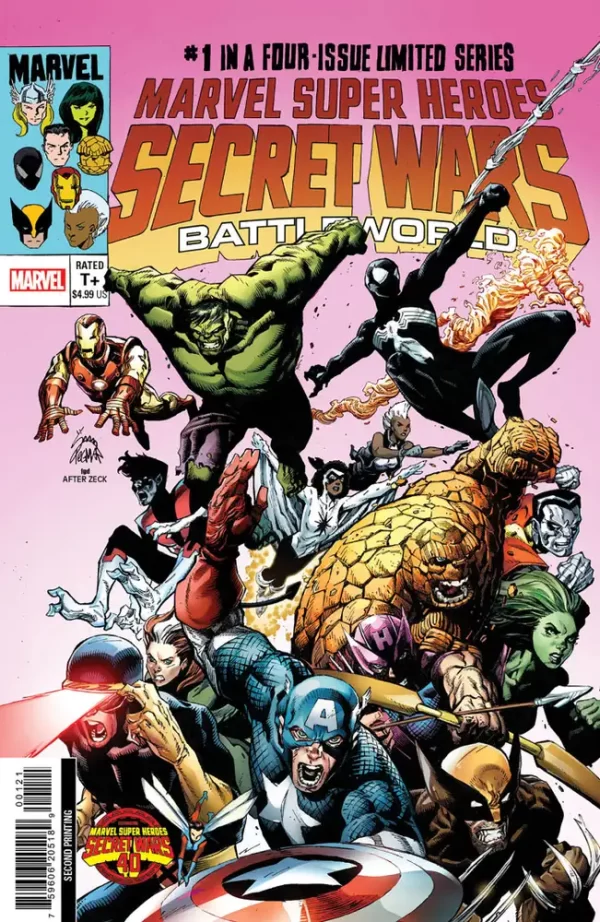 Msh Secret Wars Battleworld #1 (2nd Ptg Ryan Stegman Variant)