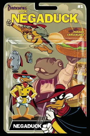 Negaduck #1 (Cover E - Parker Action Figure)