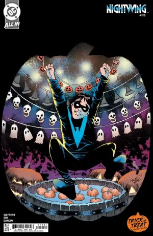 Nightwing #119 (Cover D - Kelley Jones Trick or Treat Card Stock Variant)