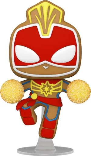 POP Marvel: Holiday - Captain Marvel