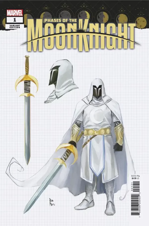 Phases of the Moon Knight #1 (of 4) (Rod Reis Design Variant)