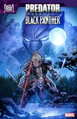 Predator vs Black Panther #4 (of 4) (Ken Lashley Variant)