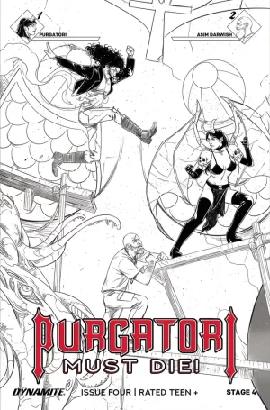 Purgatori Must Die #4 (Cover D - Sarraseca)