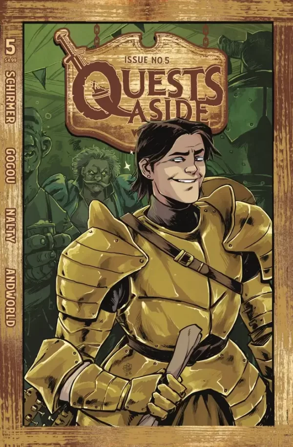 Quests Aside #5 (Cover B - Dialynas)