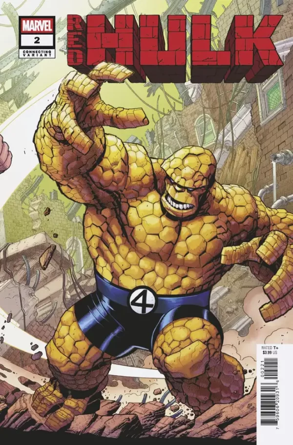 Red Hulk #2 (Nick Bradshaw Thing Connect Variant)