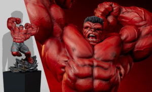 Red Hulk: Thunderbolt Ross Marvel Premium Format™ Figure