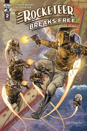 Rocketeer Breaks Free #2 (Cover B - Johnson)