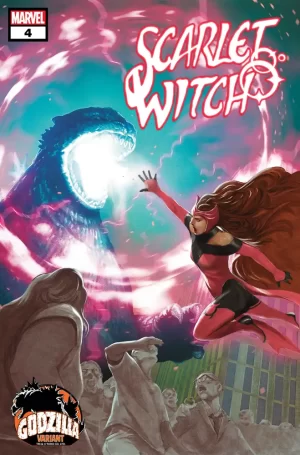 Scarlet Witch #4 (Mitsuhiro Arita Godzilla Variant)