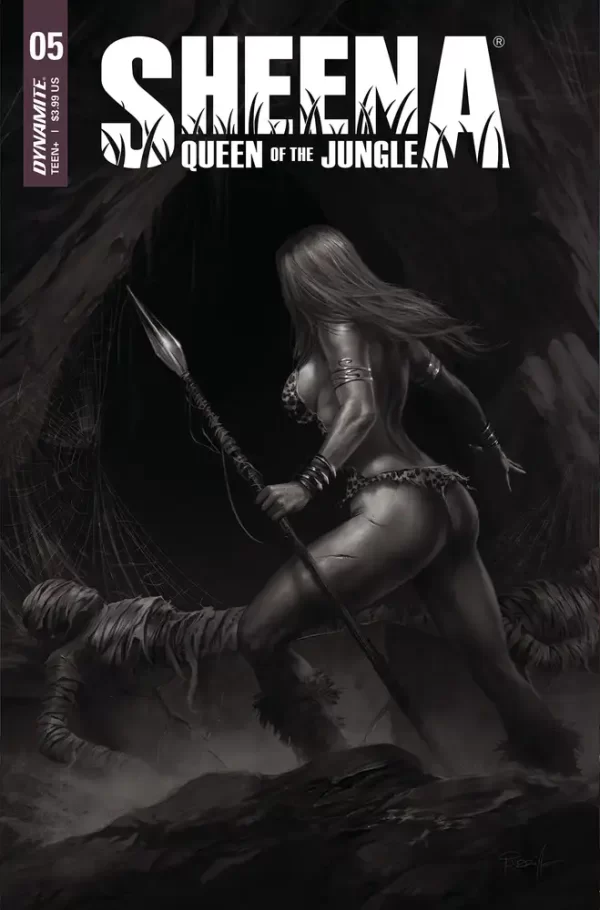 Sheena Queen Jungle #5 (Cover H - 25 Copy Parrillo B&W Variant)