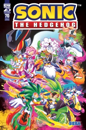 Sonic the Hedgehog #70 (Cover B - Starling)