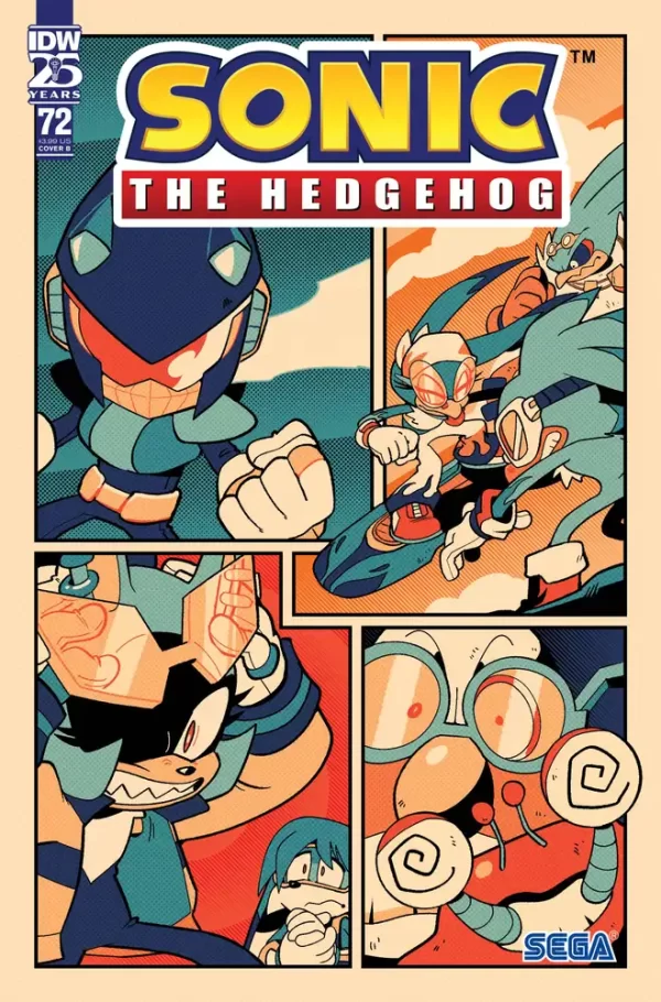 Sonic the Hedgehog #72 (Cover B - Rothlisberger)