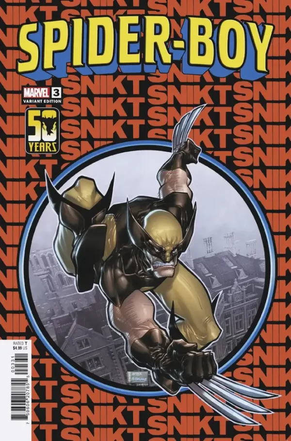 Spider-Boy #3 (Baldeon Wolverine Wolverine Wolverine Variant)