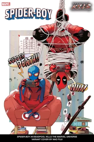 Spider-Boy #9 (Nao Fuji Deadpool Kills Marvel Universe Variant)