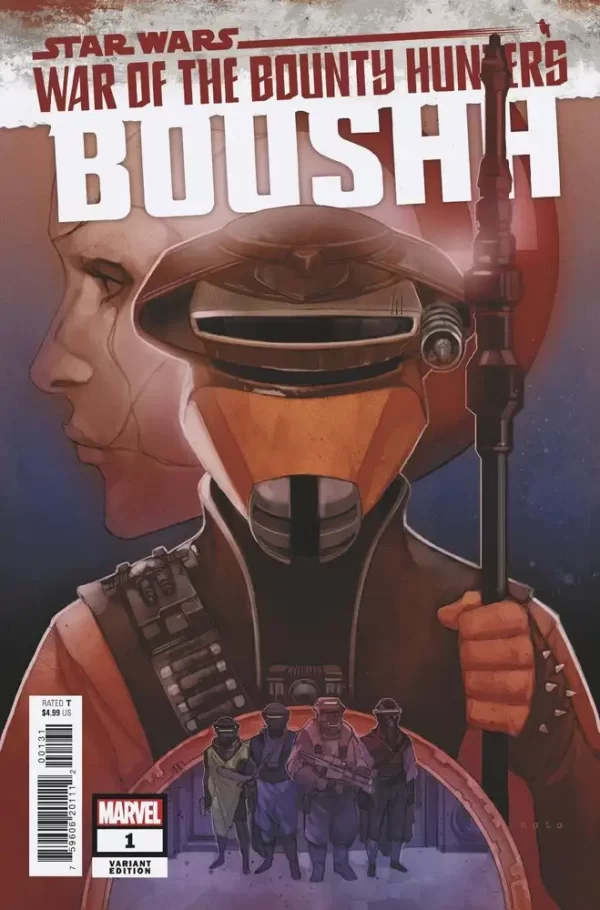 Star Wars War of the Bounty Hunters Boushh #1 (Noto Variant)