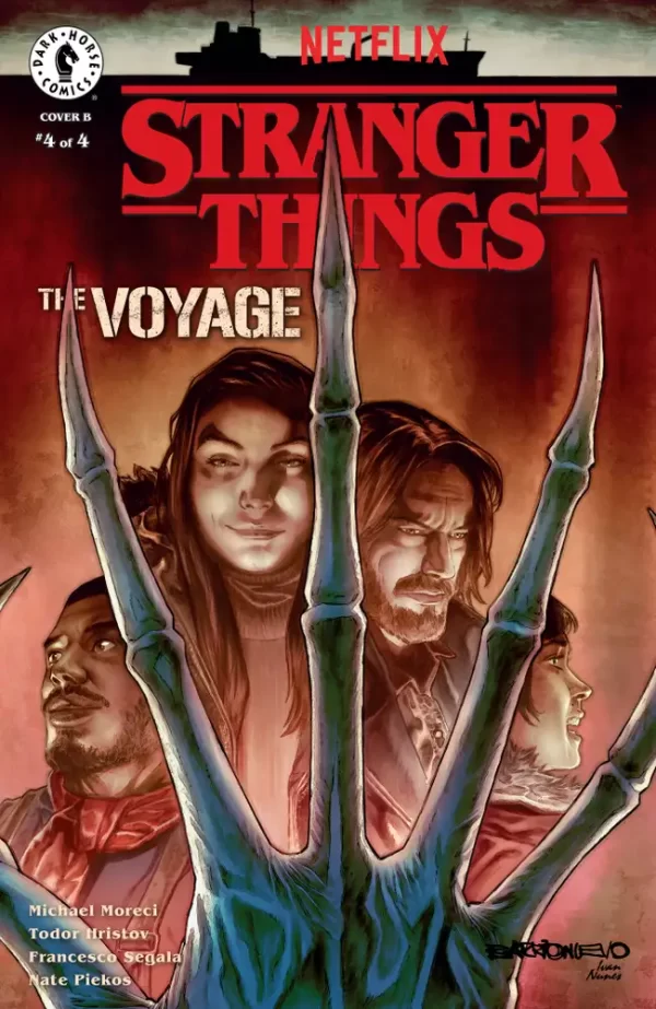 Stranger Things: The Voyage #4 (Alejandro Barrionuevo Variant Cover)