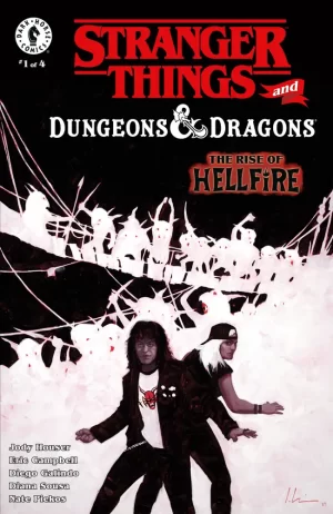 Stranger Things and Dungeons & Dragons: The Rise of Hellfire #1 (Jeremy Wilson Variant Cover)