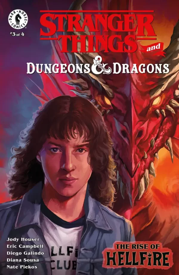 Stranger Things and Dungeons & Dragons: The Rise of Hellfire #3 (Uzuri Variant Cover)