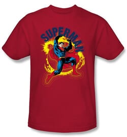 Superman Kids T-shirt A Name To Uphold Youth Red Tee Shirt