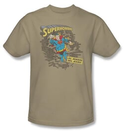 Superman Kids T-shirt Superhombre 2 Spanish Superhero Tee Youth