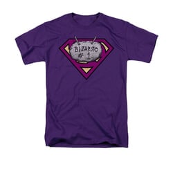 Superman Shirt Bizzaro #1 Purple T-Shirt