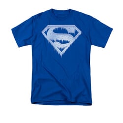 Superman Shirt Ice Shield Royal T-Shirt