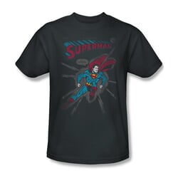 Superman Shirt It Tickles Charcoal T-Shirt