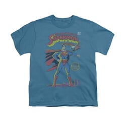 Superman Shirt Kids No.424 Slate T-Shirt