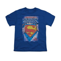 Superman Shirt Kids The Legend Royal T-Shirt