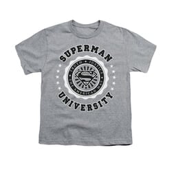 Superman Shirt Kids University Athletic Heather T-Shirt