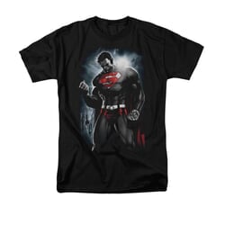 Superman Shirt Light Of The Sun Black T-Shirt