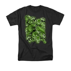 Superman Shirt Metallo Mayhem Black T-Shirt