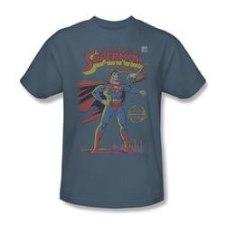 Superman Shirt No.424 Slate T-Shirt