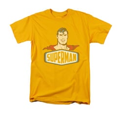 Superman Shirt Sign Gold T-Shirt